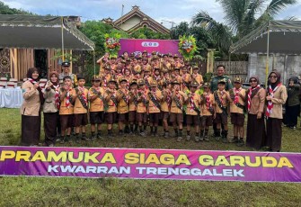 Pramuka siaga wilayah Kabupaten Trenggalek 