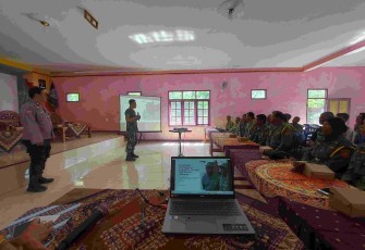 Sertu Arief Babinsa Koramil 11 Donorojo 