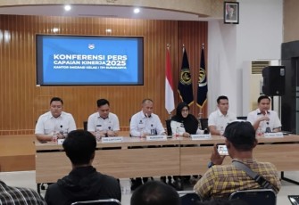 Konferensi pers akhir tahun imigrasi Surakarta, Selasa (23/12)