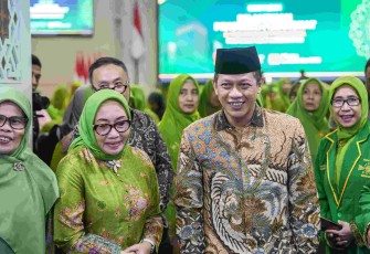Menteri Hanif bersama muslimat NU di Jakarta 