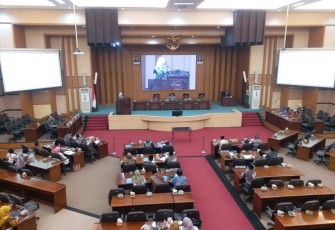 Rapat Paripurna DPRD Kabupaten Malang, Kamis (11/09/2025).