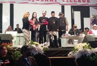 Suasana semarak terlihat di Desa Rejosari, Kecamatan Bantur, Kabupaten Malang, Rabu (17/9/2025). 