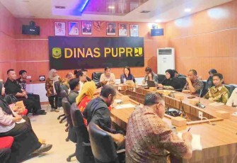 DPRD Kabupaten Belitung saat Konsultasi Reklamasi Pesisir ke Dinas PUPR Kota Tanjungpinang
