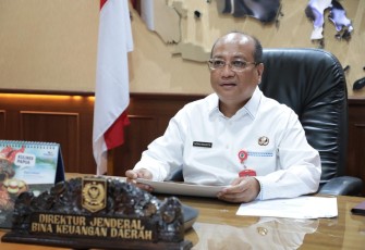 Plh. Dirjen Keuda Kemendagri Horas Maurits Panjaitan