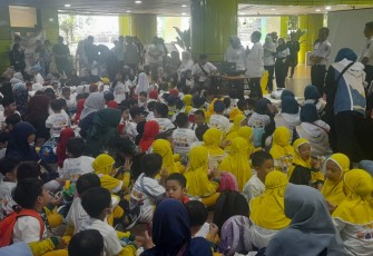 Kampanye Anak Indonesia Hebat Bersama PT KAI 