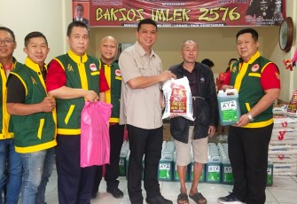 Baksos jelang Imlek di Medan