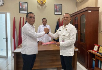 Momen Pergantian Pimpinan di Lapas Kelas I Medan.