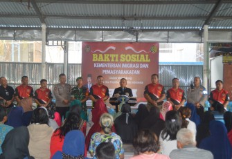 Pelaksanaan Bakti Sosial di Lapas Kelas I Medan.