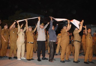 Kapolrestabes Medan Menggelar Silaturahmi dan Lepas Satgas Anti Tawuran.