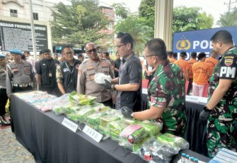 Satreskrim Polrestabes Medan Bongkar Kasus Jaringan Narkoba Antar Provinsi.
