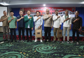 Kapolrestabes Medan Hadiri Kegiatan Buka Puasa Bersama BEM dan Cipayung Plus Kota Medan