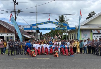 Lanal Melonguane Resmikan Daerah Pariwisata Pulau Nusa Indah 