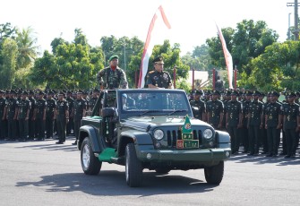 Pangdam Piek Lantik 996 Prajurit Tamtama TNI AD