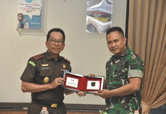 Pangdam I/BB Lakukan Kunjungan Silaturahmi ke Kantor Kejaksaan Tinggi Riau