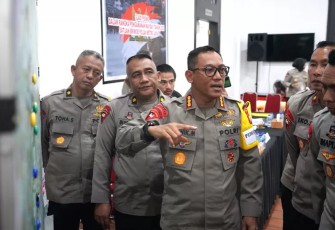 Komandan Satuan Brimob Polda Metro Jaya, Kombes Pol. Henik Maryanto, S.I.K., M.Si