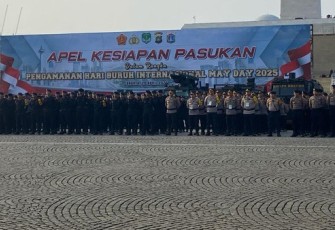 Polisi Terjunkan 13 Ribu Personel Gabungan Amankan May Day Fiesta