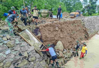 Embung Desa Barua Program Unggulan Sasaran Fisik TMMD ke 124 Kodim Bantaeng 
