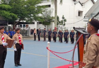 Rutan Kelas I Medan Gelar Upacara Kesadaran Berbangsa dan Bernegara.