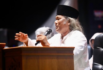 Gus Muwafiq dalam Haul Akbar Bung Karno di Kota Blitar, Jumat (20/6/2025)