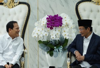 Menteri Agama hari ini menerima kunjungan jajaran pengurus Huria Kristen Batak Protestan (HKBP) Distrik VIII DKI Jakarta di kantor pusat Kementerian Agama