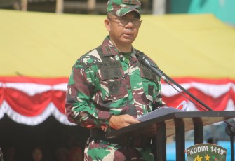Danrem 141/TP Brigjen TNI Andre Clift Rumbayan