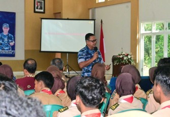 Pembinaan Kesadaran Bela Negara di Lanud J.B Soedirman, Kamis (21/8)