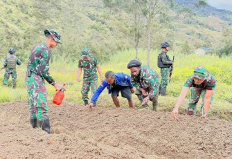 Kemandirian pangan masyarakat Distrik Malagai 