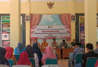 Rapat Musdesus RPJM Desa Gunungsari