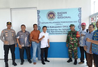 Polsek Belitang III Hadiri Launching Dapur MBG Desa Dadirejo  