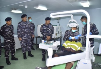 Danguspurla Koarmada III Tinjau Langsung Bakti Kesehatan Satgas Port Visit Papua New Guinea 2025