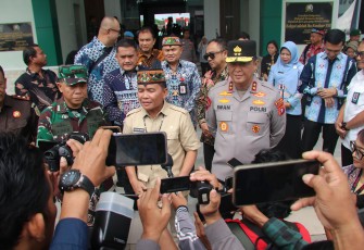 Kapolda Kalteng Hadiri Bakti Sosial HUT ke-80 TNI Bersama Gubernur di Kodam XXII/Tambun Bungai