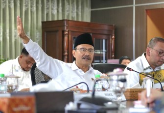 Menteri Sosial Saifullah Yusuf (Gus Ipul) menerima audiensi empat kepala daerah dari Kota Kupang