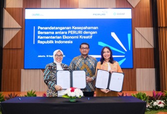 Kementerian Ekraf-Peruri Perkuat Ekosistem Kreatif