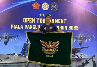 Prajurit Kodam IX/Udayana Raih Emas dan Atlet Terbaik di Piala Panglima TNI 2025