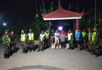 Patroli gabungan wilayah Kodim 0803/Madiun