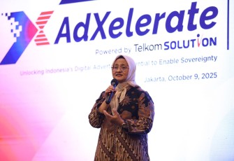 Dirut Telkom Dian Siswarini 