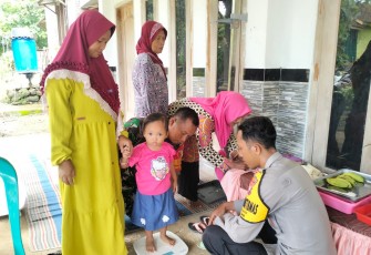 Posyandu balita wilayah desa binaan 