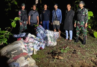 Penyelundupan ball press di perbatasan 