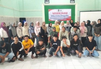 Sosialisasi Kelas Calon Pengantin (Catin) yang digelar di Balai Desa Sambirejo, Kecamatan Trenggalek, Kabupaten Trenggalek, Kamis (13/11/2025)