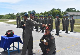 Wing Udara 3 Puspenerbal Kembali Cetak Sejarah Lahirkan Captain Pilot AS 565 MBe Panther