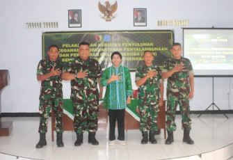 Kodim 0806 dan BNN Trenggalek Perkuat Sinergi Perangi Narkoba Lewat Penyuluhan P4GN