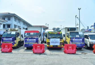 Mentan Lepas Bantuan Banjir Tahap Kedua Menuju Aceh, Sumut dan Sumbar 