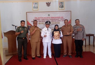 Sinergi TNI–Polri Dukung Pelayanan Publik Desa Gading Trenggalek