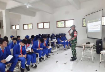 Pelatihan LDKS di wilayah desa binaan 