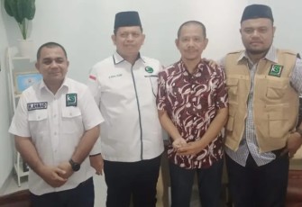 Kunjungan Sang Pejuang Dhuafa ke Kantor Pewarta Polrestabes Medan.