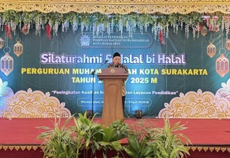 Halal bihalal Muhammadiyah Surakarta 