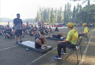 Garjas periodik personel Kodim 0833/Kota Malang, Kamis (8/5)