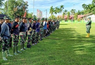 Apel pagi satgas TMMD Kodim Palopo