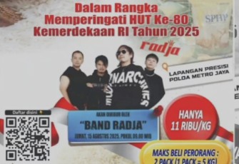 Gerakan pangan murah Polda Metro Jaya