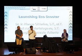 Inovasi Kendaraan Ramah Lingkungan SCOTERA Diperkenalkan oleh Mahasiswa Teknik Industri BINUS